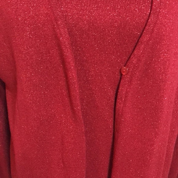 Croft & Barrow Sweater/Cardigan XL Pt. - Picture 3 of 8